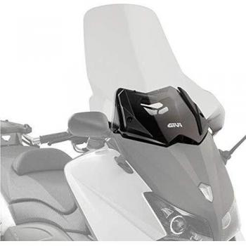 Parabrisas GIVI D2013ST para Yamaha T-Max 530 '12 - Transparente y Elevado