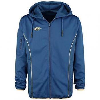 Fallout Sweatshirt 76 - Vault 76 TeQ Men's Hoodie Blue-S