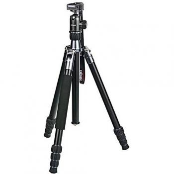 Dörr HQ1650 - Trípode (1,47 kg, Aluminio, Negro, Metálico)