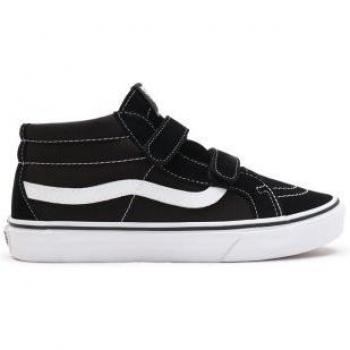 Zapatillas Vans SK8-Mid Reissue para Mujer/Niña, Color Negro, Talla 38, Tela, Plano, Velcro, Casual