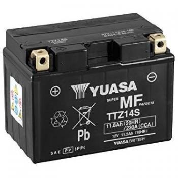 Batería de Moto Yuasa TTZ14S-BS 11,2Ah 12V