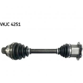 Eje motriz y árbol de transmisión SKF VKJC 4251, compatible con vehículos específicos, fabricado en acero de alta resistencia, diseñado para transmitir potencia del motor a las ruedas, incluye juntas homocinéticas para un funcionamiento suave y efic