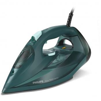 Philips DST7050/70 7000 Series Plancha de Vapor Suela SteamGlide Elite 2800 W Verde
