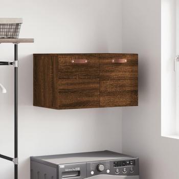 Mueble de pared de Roble Marrón 60x36,5x35 cm madera multicapa vidaXL Armario de pared madera ingeniería marrón roble 60x36,5x35 cm