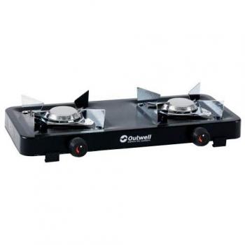 Outwell para Aperitivos de 2 Hervidor Hornillo de Gas, Black, One Size