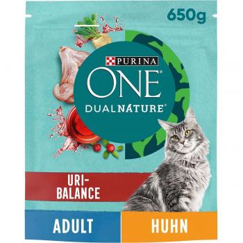 Purina One Dual Nature Adult Chicken & Cranberries - 2 x 650g
