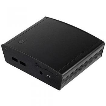 Caja PC Silverstone SST-PT15B-H1D1 para Intel NUC, UCFF, color negro