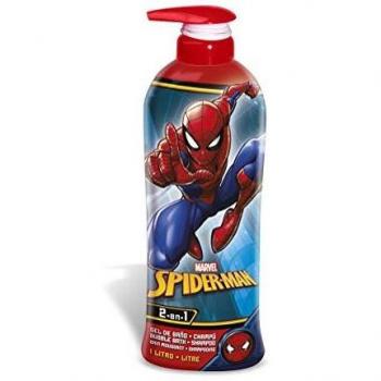 Marvel Spiderman 2 En 1 Gel Baño y Champú - 1000 ml