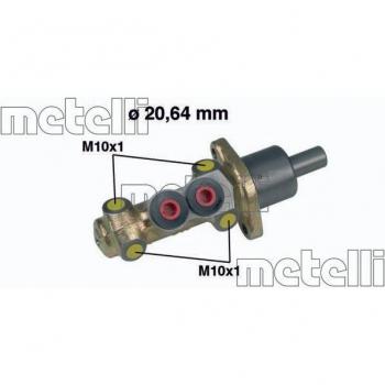 Cilindro Principal de Freno Metelli 05-0207, características: fabricado en materiales de alta calidad, diseño específico para vehículos, incluye todos los accesorios necesarios para la instalación, garantiza un rendimiento óptimo del sistema de fren