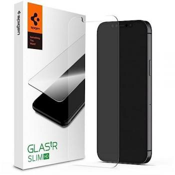 Protector de Pantalla de Vidrio Templado Spigen Glas.tR Slim para iPhone 13/13 Pro/14/16e - Transparente