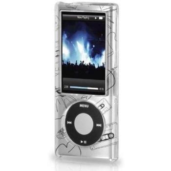 Contour Design iSee inked - Carcasa protectora para iPod Nano 5G, diseño con garabatos