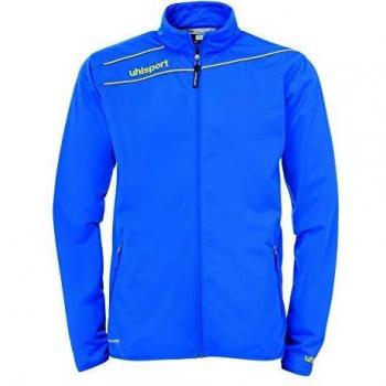 uhlsport Stream 3.0 Classic para Hombre, Chaqueta Deportiva, Chándal, Ocio, Negro Maíz, XL, Azur/Amarillo maiz, XXL