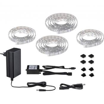 Kit Base de Tira LED Paulmann MaxLED 250 RGBW para TV de 75 Pulgadas - 5,1m, 25,5W, 230lm/m