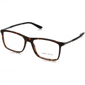 Giorgio Armani 0AR7146, Monturas de Gafas para Hombre, Dark Havana, 56