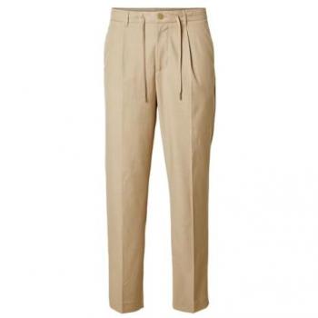 Selected 190 Leroy Tapered Fit Pleated Pants