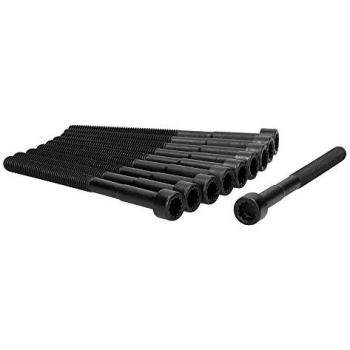 Juego de tornillos de culata AJUSA 81045500 - Tornillos de culata, fabricados por AJUSA, modelo 81045500, incluye todos los tornillos necesarios para la instalación de la culata en motores, alta resistencia