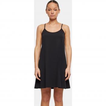 Urban Classics Ladies Stretch Jersey Hanger Dress - Short Black Dress - XS to 3XL