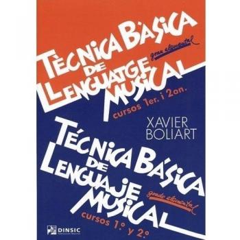 Técnica básica de lenguaje musical 1-2: Grado elemental