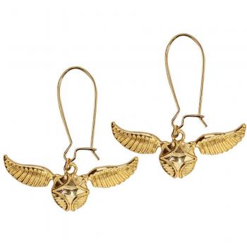 Pendientes Snitch dorada Harry Potter