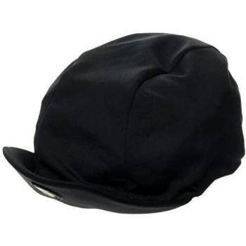 SIX2 Black - Casco de Ciclismo con Visera Impermeable, Talla única, Unisex, para Adulto
