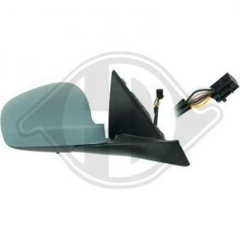 Espejo retrovisor DIEDERICHS 3042125 con diseño específico para vehículos, cristal de alta calidad, ajuste manual, carcasa resistente y fácil instalación