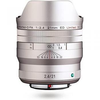 Pentax HD D-FA 21mm F2.4 ED Limited DC WR Lens - Silver