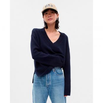 Jersey de mujer con cuello pico Gap