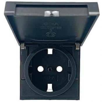Gira Anthracite SCHUKO Socket Outlet System 55