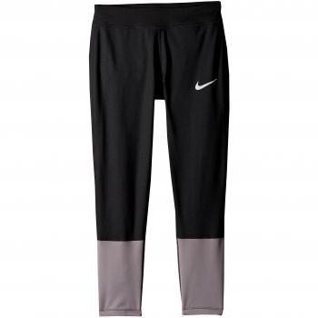 Nike niña Power Crop 3/4 Tight, primavera/verano, niña, color Black/Gunsmoke/