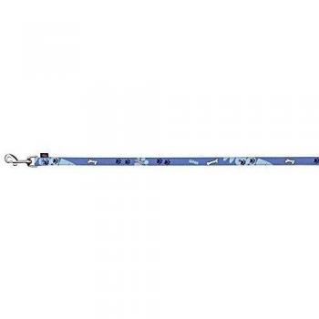 Correa Mod.Art Woof, XXS-XS, 1.20m/10mm, Azul