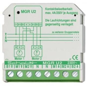 Schalk MGR U2 Motor Group Relay 230VAC, 2W, 5A