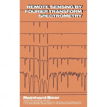 Espectrometría de Transformada de Fourier en Teledetección - Análisis Químico (Tapa Dura)