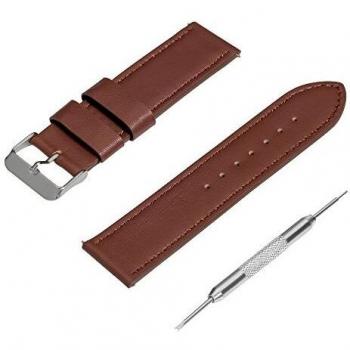 Pedea Pulsera de Piel para SmartWatch 18 mm Puente Ancho