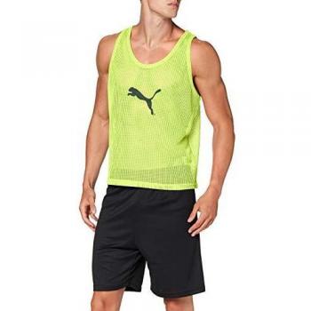 PUMA Bib Petos, Hombre, Amarillo