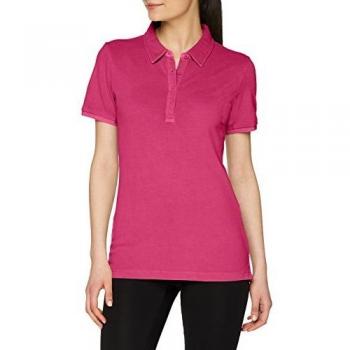 CMP Mujer Polo  Camiseta, mujer, Polo, Borgoña, extra-small
