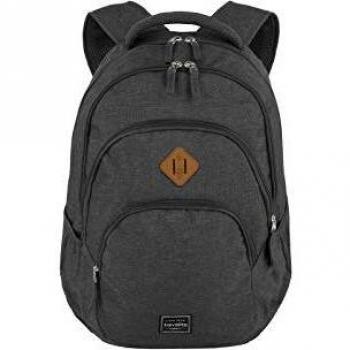Travelite Basics Melange Anthracite Laptop Backpack 22L