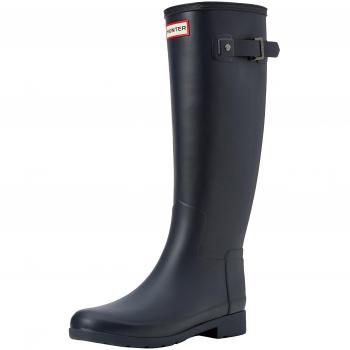 Hunter Original Refined Women's Tall Navy Rubber Wellington Boots