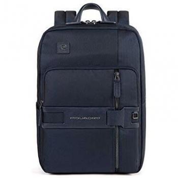 Piquadro Tokio CA4916S107- Mochila para ordenador de 15,6 pulgadas, color azul