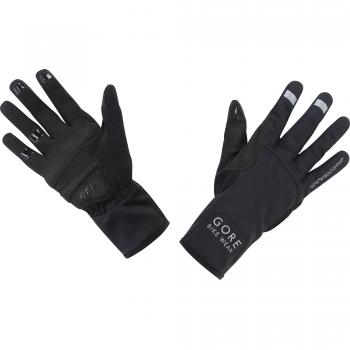 GORE RUNNING WEAR Universal Windstopper Mid Guantes, Hombre, Black, 8