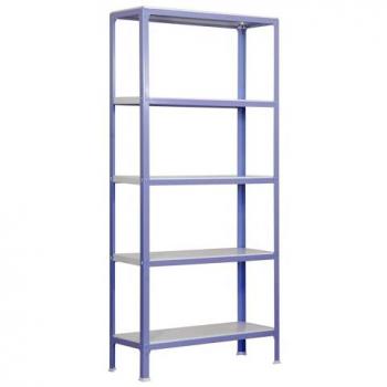 Estantería Simon Home Click Mini 5/400 Violeta/Blanco - VV2100209188045 - Simon Rack, Estantería sin tornillos para casa Homeclick 5 estantes Violeta/Blanco 180