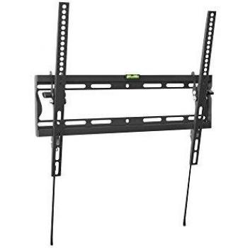 Soporte de pared para TV DIGITUS para pantallas de 32 a 55 pulgadas en diagonal, hasta 35 kg, inclinable hasta -10 °, negro
