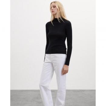Jersey de mujer Babul negro ECOALF confeccionado de forma sostenible