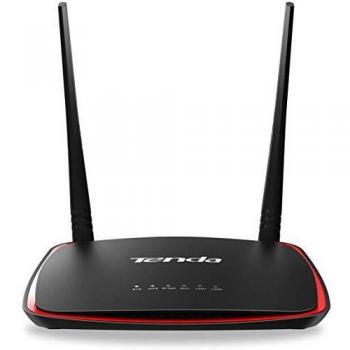 Punto de Acceso Inalámbrico Tenda AP4 Profesional, Extensor de Red WiFi 300 Mbps, con 2 Antenas Externas Removibles de 5 dBi y 2 Puertos Ethernet de 100 M, Alimentación PoE, Función WISP y Opción de Montaje en Mesa/Pared