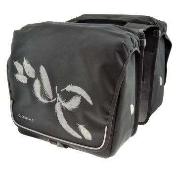 AGU Bolsa de tela y de playa, negro