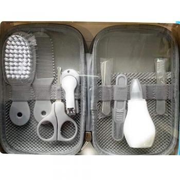 Kiokids Neceser Con Set De Manicura Y Aseo En Gris