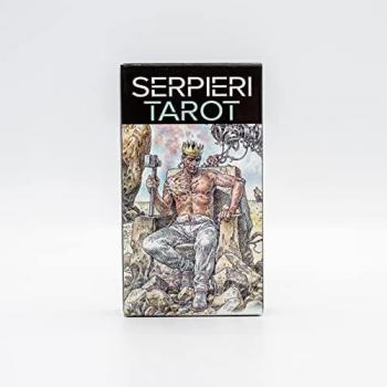 Tarot de 78 cartas Serpieri Paolo Eleuteri Erótico - Naipecoleccion Lo Scarabeo, incluye 22 Arcanos mayores y 56 menores, instrucciones en inglés, español, italiano y portugués, para adultos