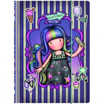 Carpeta Folio 3 Solapas Gorjuss Fairground 'Up and Away' - Safta