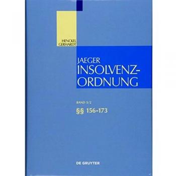 Insolvenzordnung 52 156173 grosskommentare der praxis