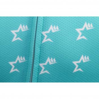 MSC Bikes Mclaudiagn Maillot Corto de Ciclismo, Mujeres, Azul, M