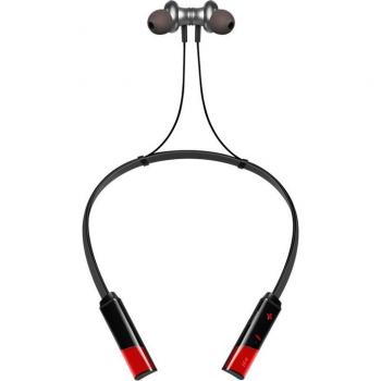 Auriculares Inalámbricos de Graves EARDECO con Bluetooth, Banda para el Cuello, Micrófono y Sonido Estéreo
